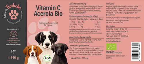 Acerola für Hunde, 140g