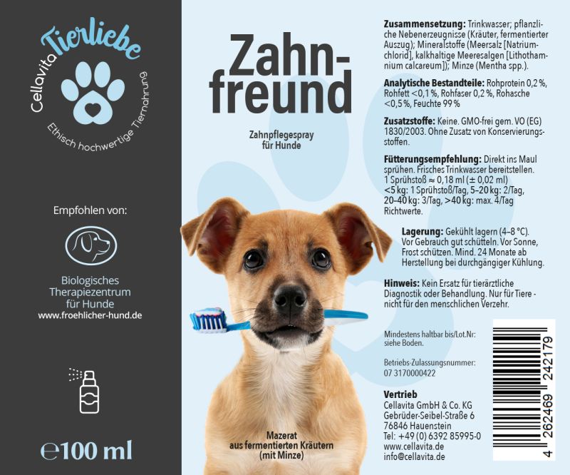 Zahnfreund-Spray