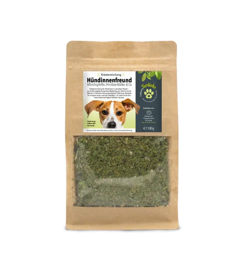 Hündinnenfreund Mönchspfeffer, Himbeerblätter & Co, 100g